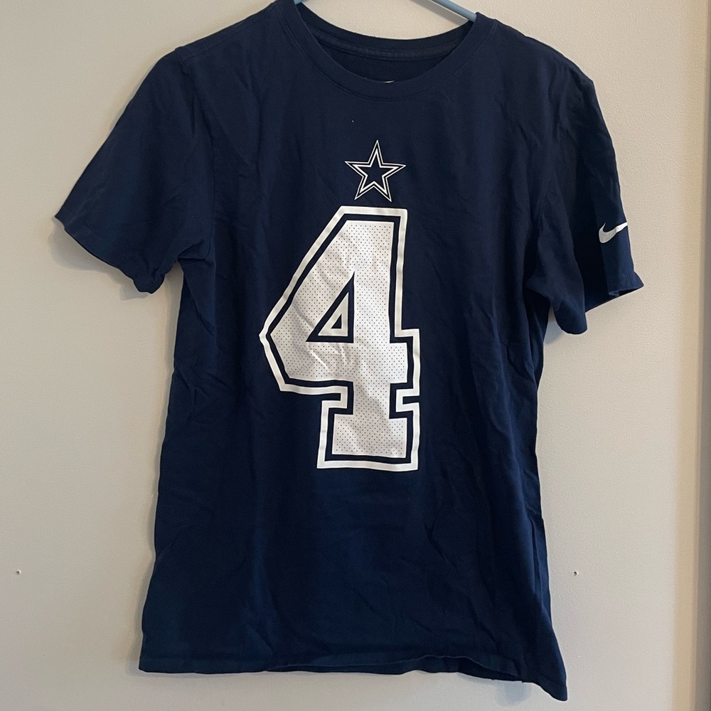 Nike Kids Navy Blue Sports T-Shirt